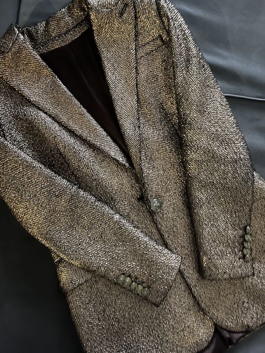 Піджак золотисто-бронзового кольору