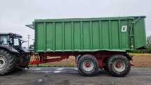 Przyczepa Kruger TAW 20 46m3 podłoga ruchoma