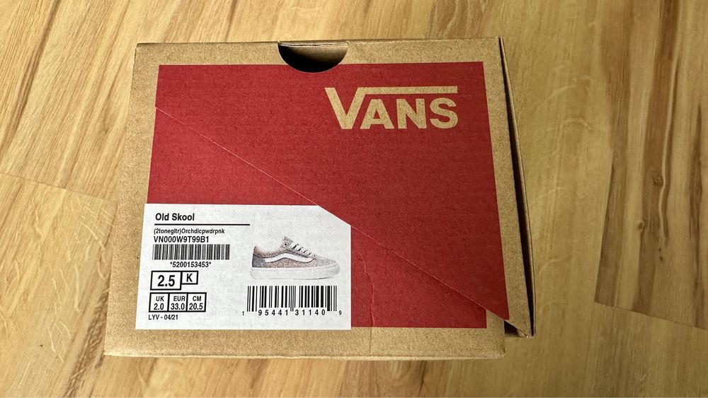 Buty Vans Old School r. 33