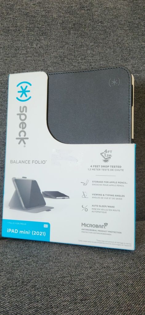 Чохол для iPad mini 6 | 7 (2021 | 2024) Speck Balance Folio Black