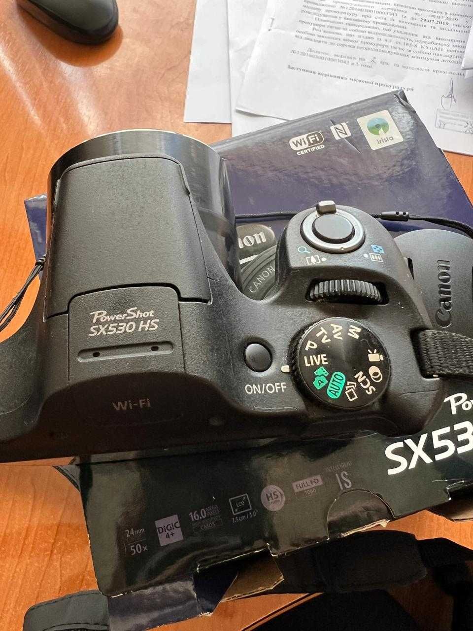Цифровий фотоапарат Canon PowerShot SX 530 HS