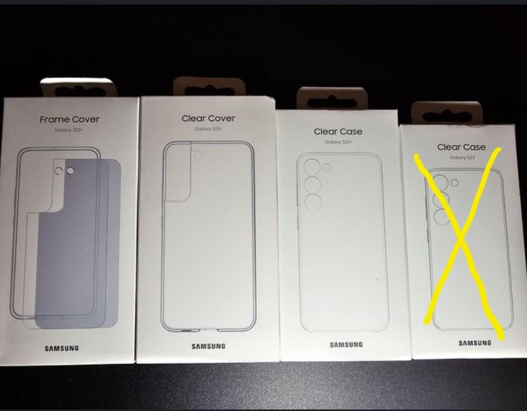 Оригинальный чохол Clear Case для Samsung Galaxy S23 Plus / S22+ Trans