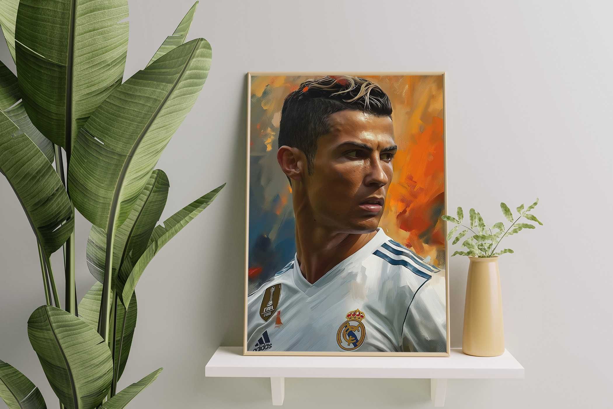 Cristiano Ronaldo Real Madryt plakat A3