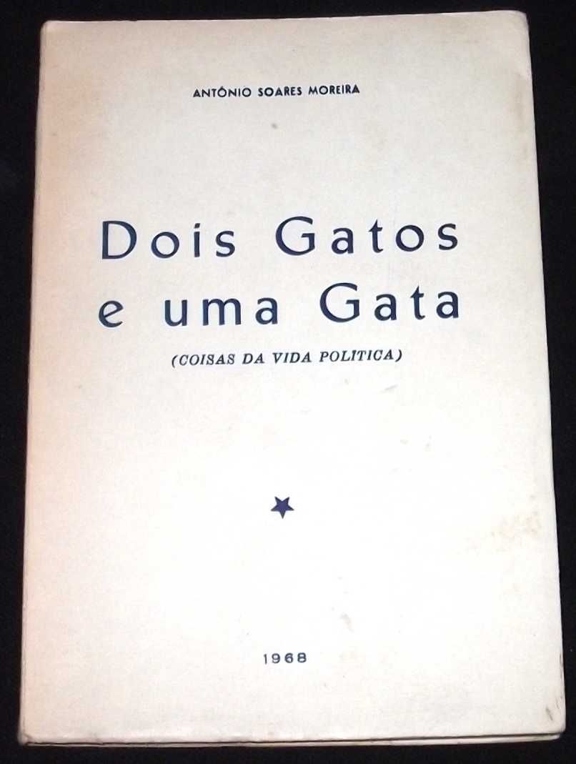 Livro Dois gatos e uma gata coisas da vida política