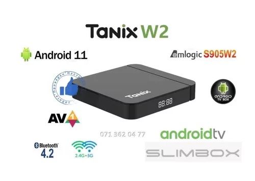 Смарт приставка, Smart TV T95 W2/X98Q/X96Max+/Tanix W2/H96Max W2