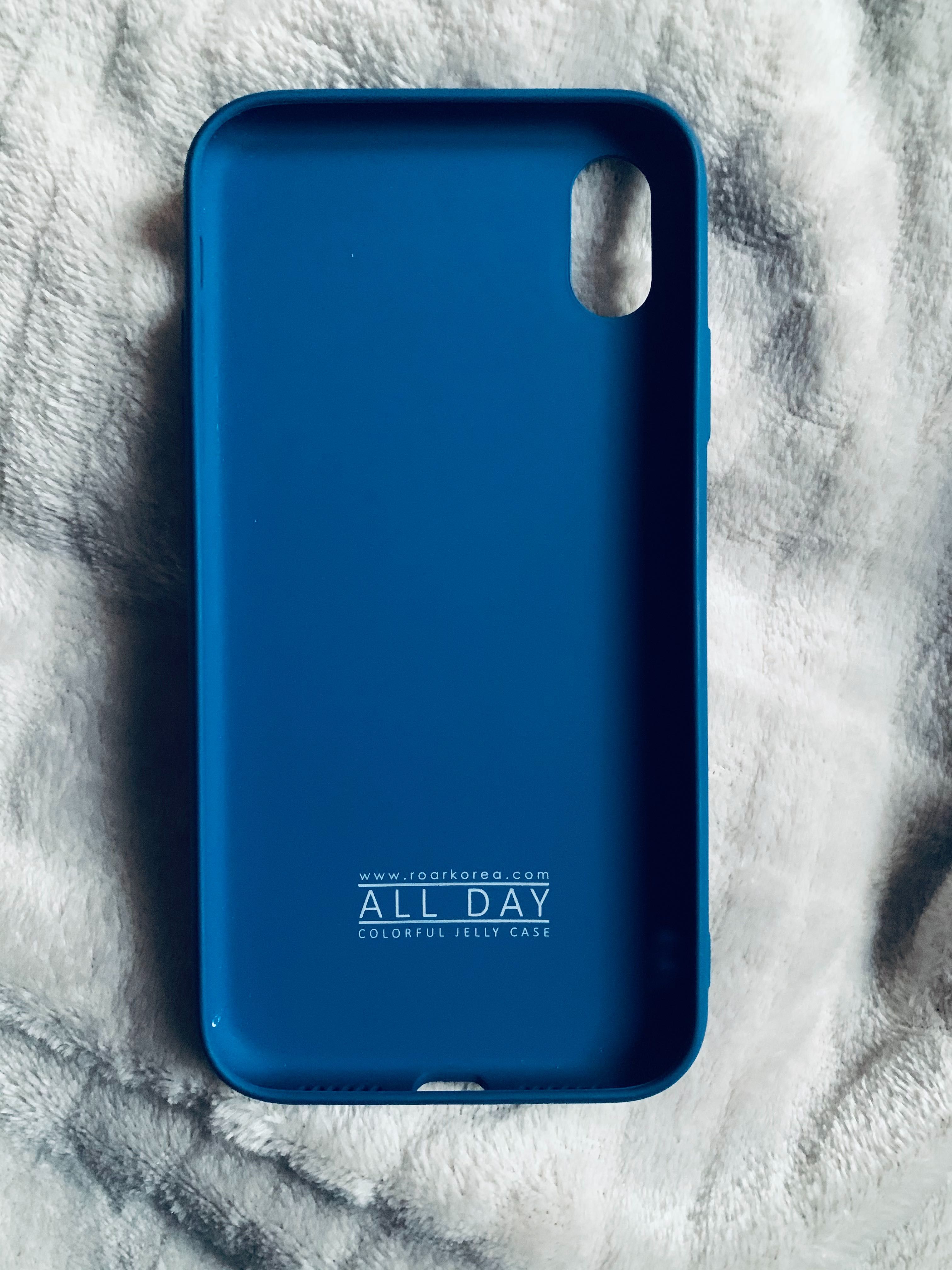 Roar - etui iPhone XR niebieskie