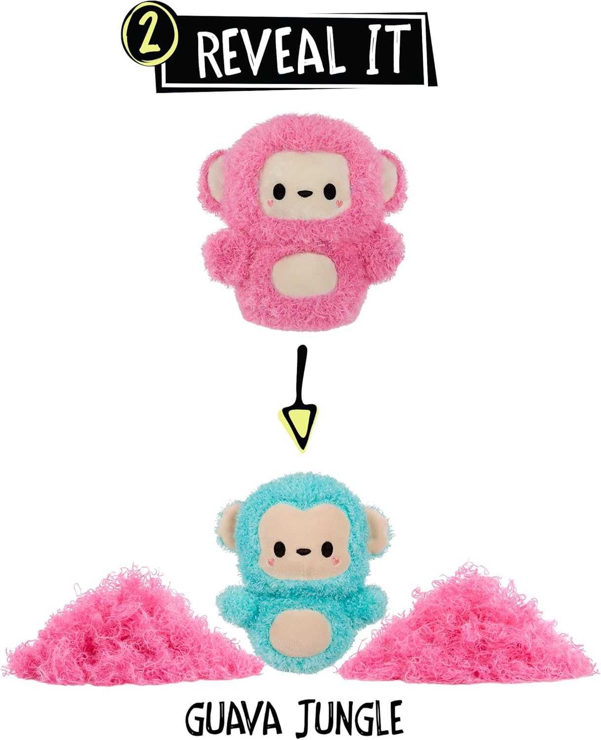 Іграшка-антистрес Fluffie Stuffiez Monkey Small Пухнастик Мавпочка