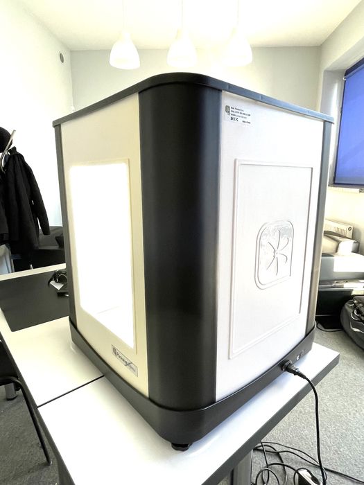 Komora fotograficzna bezcieniowa ze stolikiem obrotowym 360 stopni