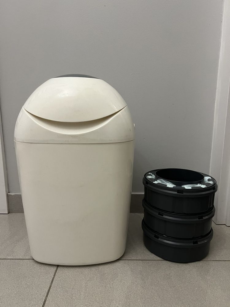 Kosz na pieluchy Tommee Tippee i 3 wklady oryginalne