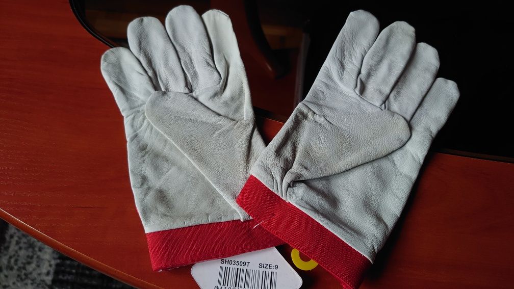 Nowe rękawice monterskie firmy PATRON, rozmiar 9.