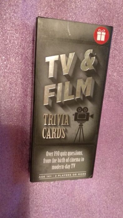 настольная игра английский TV & Film Trivia Cards | M&S кино карточки