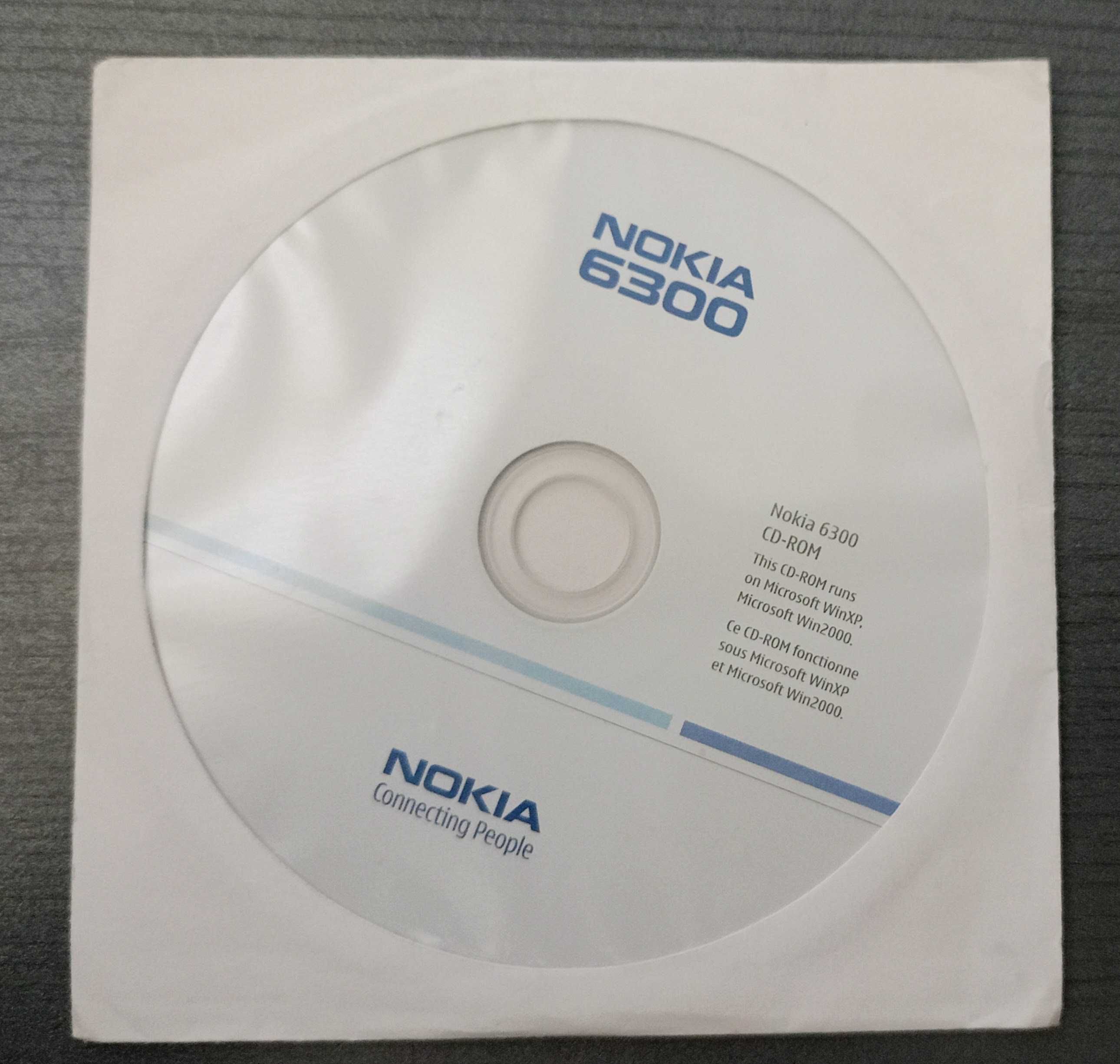 Oprogramowanie na płycie CD do telefonu Nokia 6300
