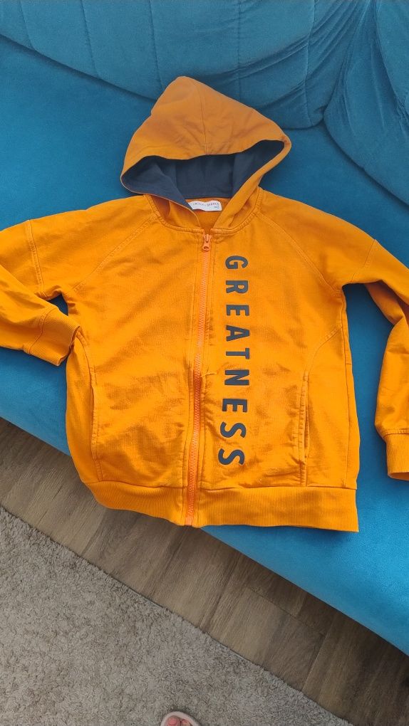 Bluza rozsuwana chłopięca 5 10 15 rozm 140