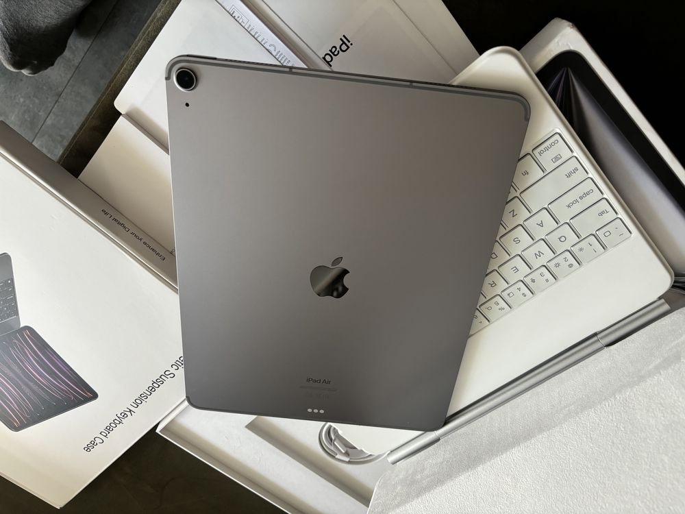 IPad Air 13 256GB Wifi+Cellular GW Prod 8MC/M2 2024/Magnetic!