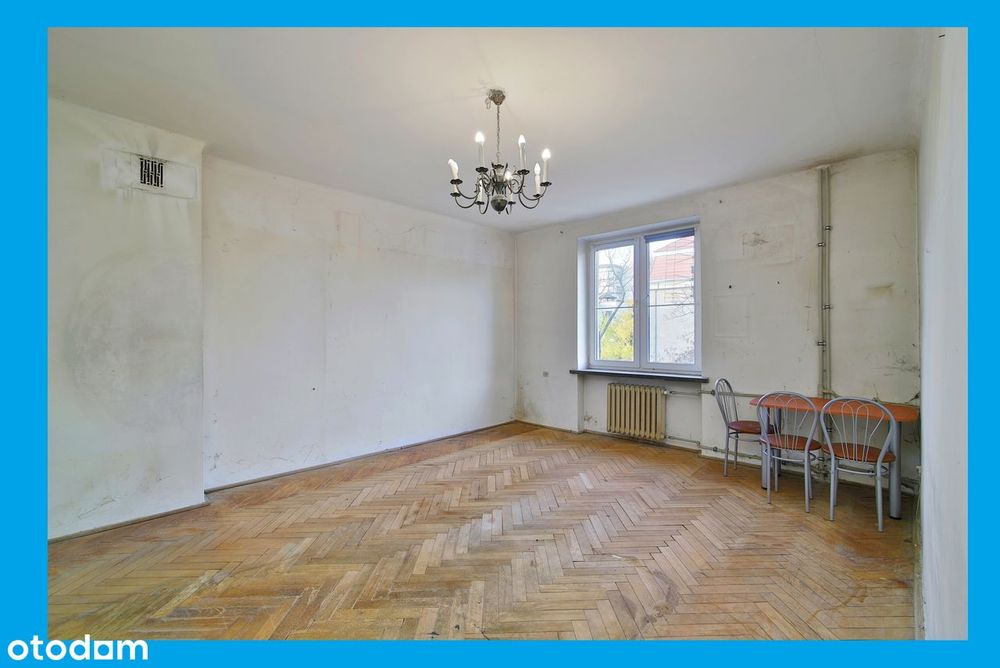 Mieszkanie 39m²✮2 pokoje✮Wysokie pomieszczenia✮Piwnica✮5 minut tramwaj