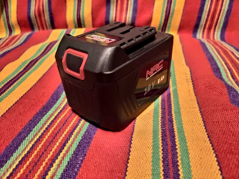Akumulator NAC B18-60-S 18 V 6 Ah jak nowy!
