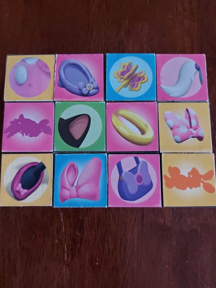 Klocki obrazkowe z myszką Mimi (puzzle)