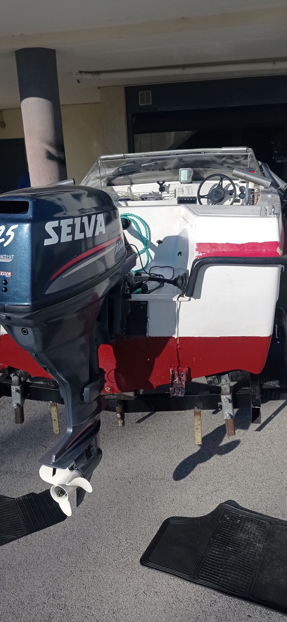 Riamar 430, motor Selva 25 4t