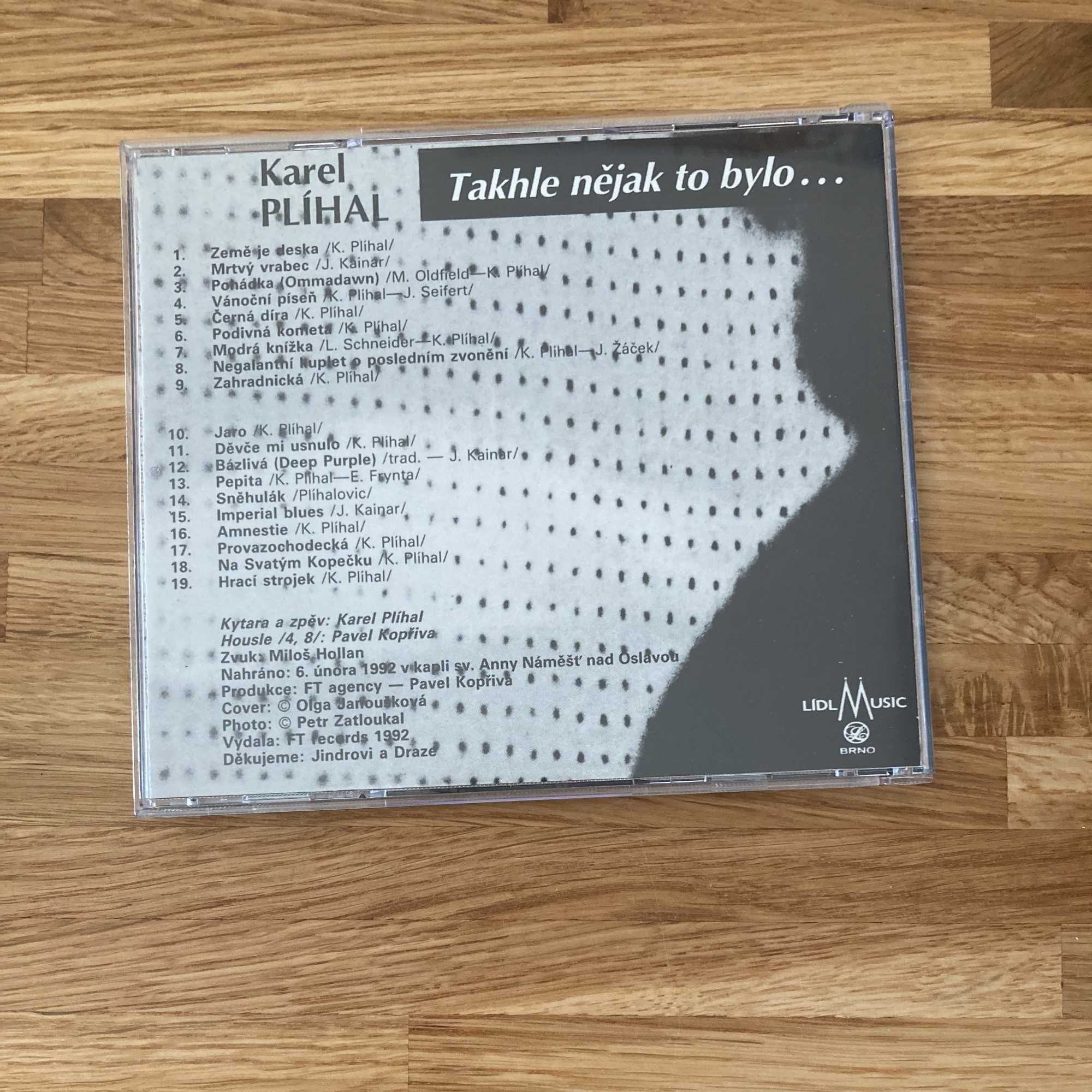 Płyta CD Karel Plihal Takhle nejak to bylo