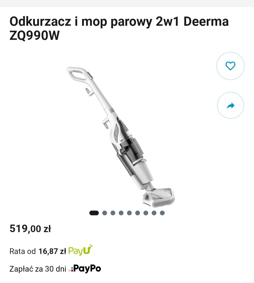 Odkurzacz 2w1 Deerma