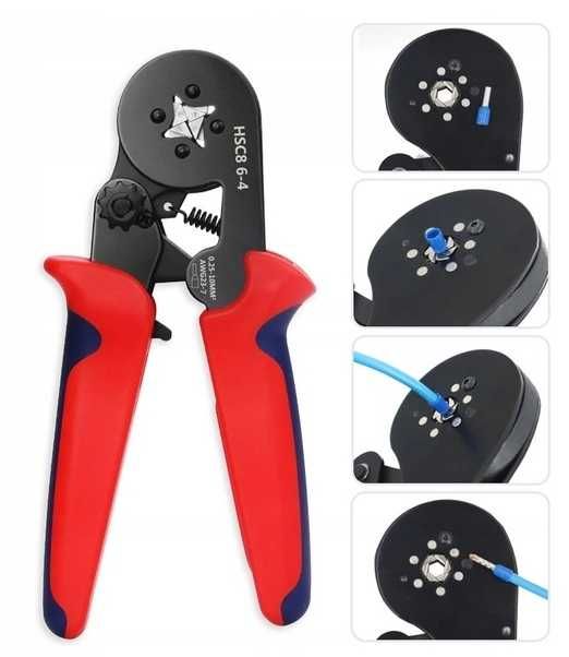 PRASKA ZACISKARKA do tulejek 0.25-10mm² 1250 szt.