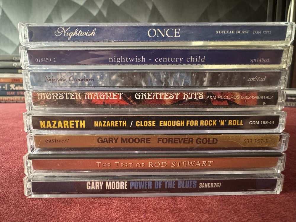 CD Nightwih,MonsterMagnet,Nazareth,GaryMoore, Rod Stewart