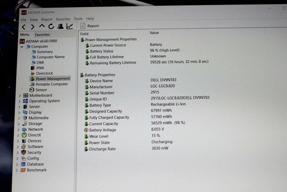 DELL 5590/2020г/i5-8250 8х!/Видео 2GB/16GB/SSD256/АКБ6ч/15.6 ips FHD