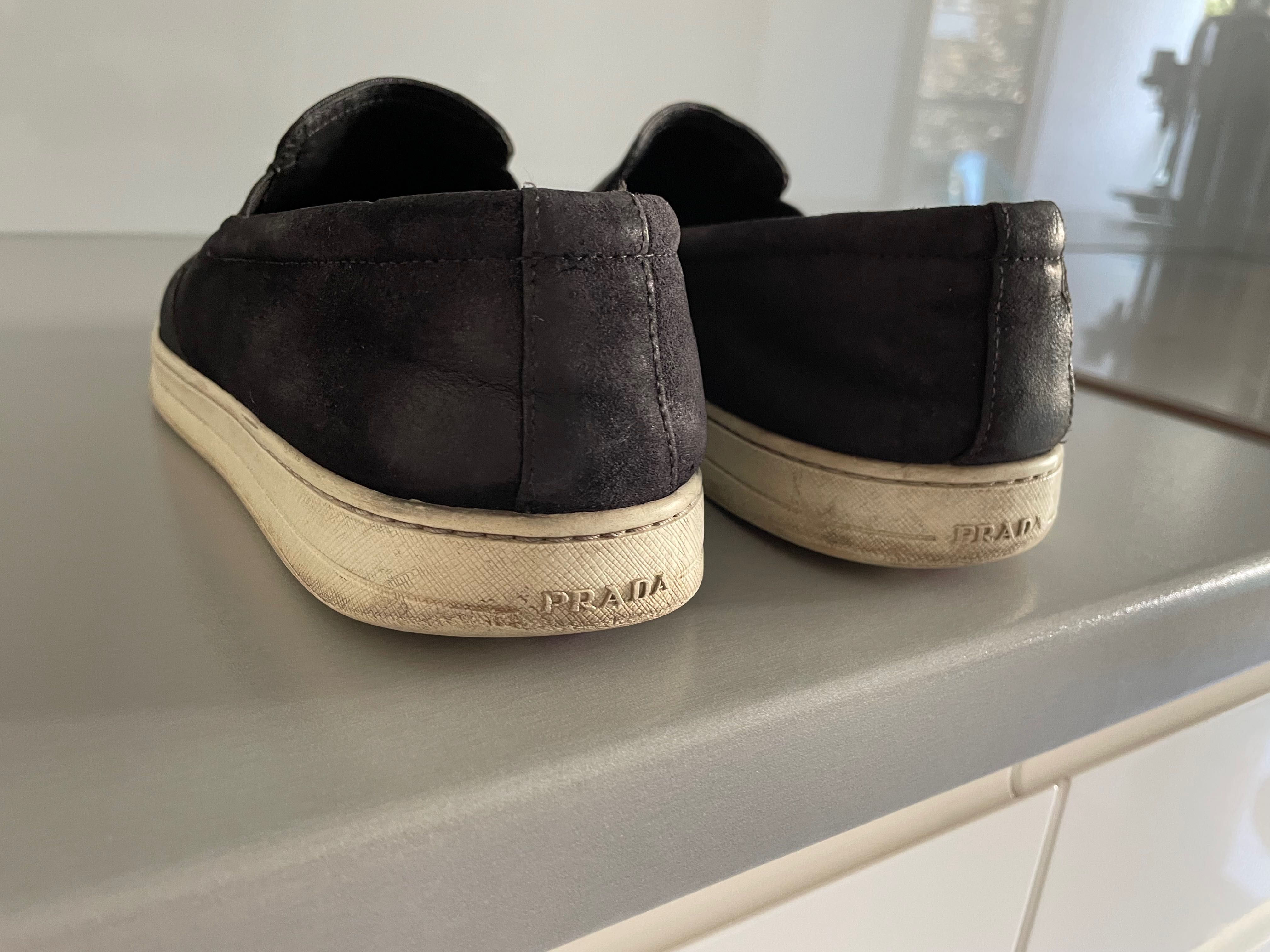 półbuty buty wsuwane oryginalne PRADA R. 43