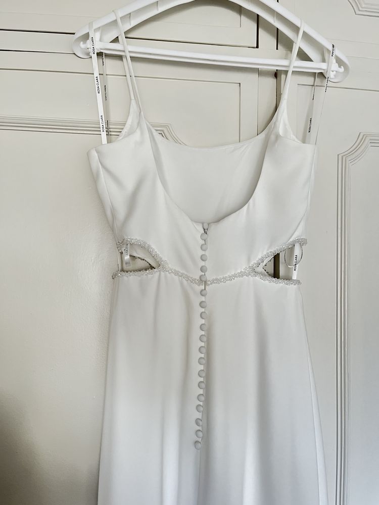 Vestido de Noiva Nunca Usado - Rosa Clará