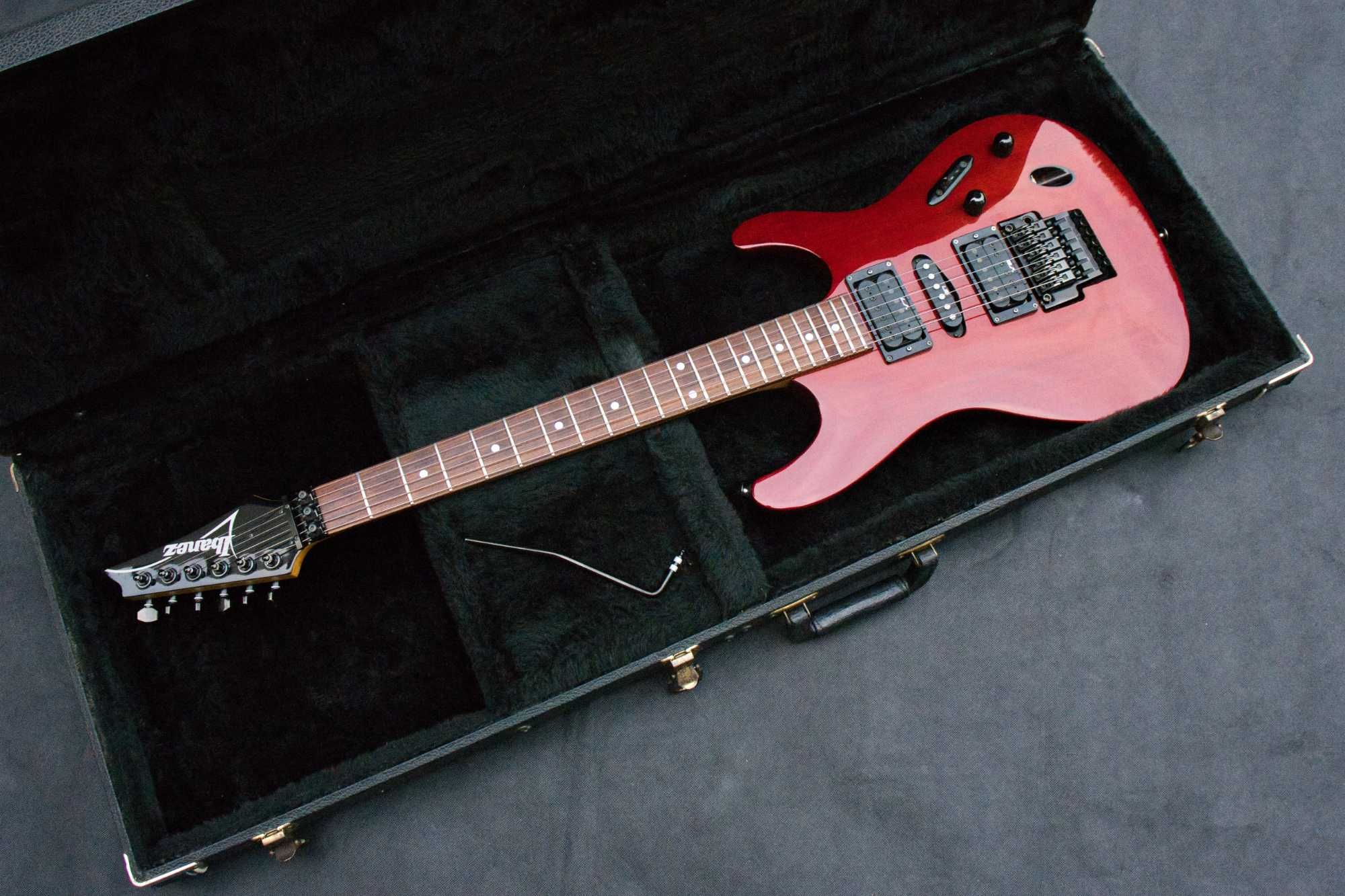 Ibanez S470 Made in Japan 1996 Transparent Red