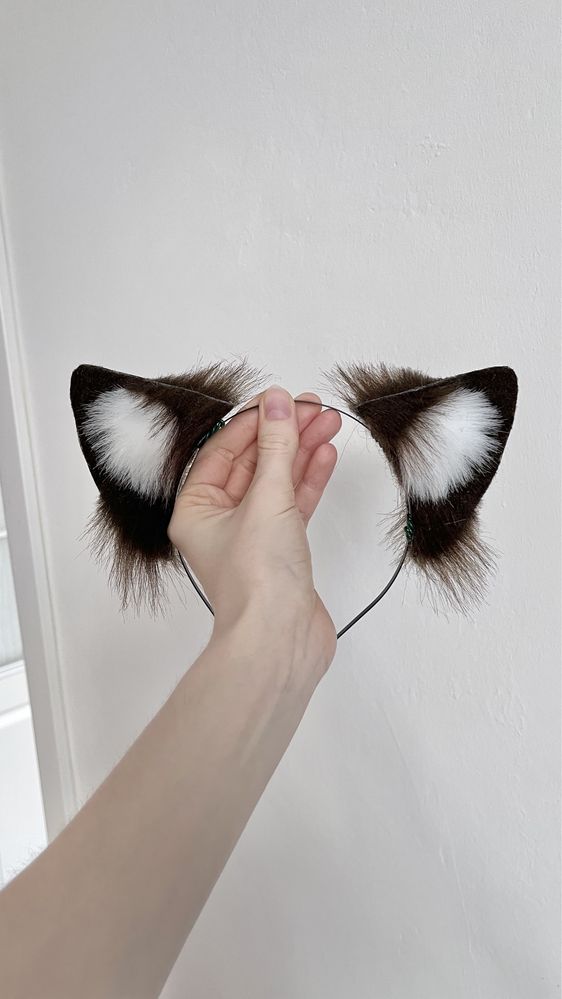 Chocola nekopara kocie uszka na opasce uszy kota cosplay furry therian