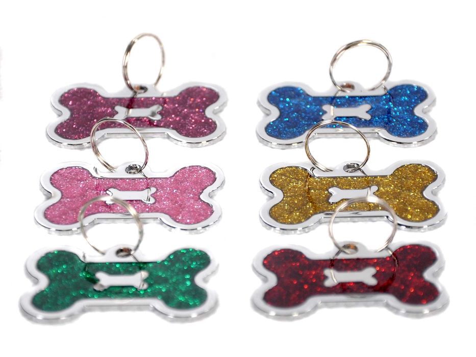 Zawieszka Do Obroży Kość Różne Kolory