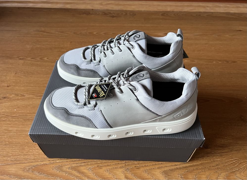 Skórzane sneakersy ECCO Street 720 M Gore-Tex męskie NOWE