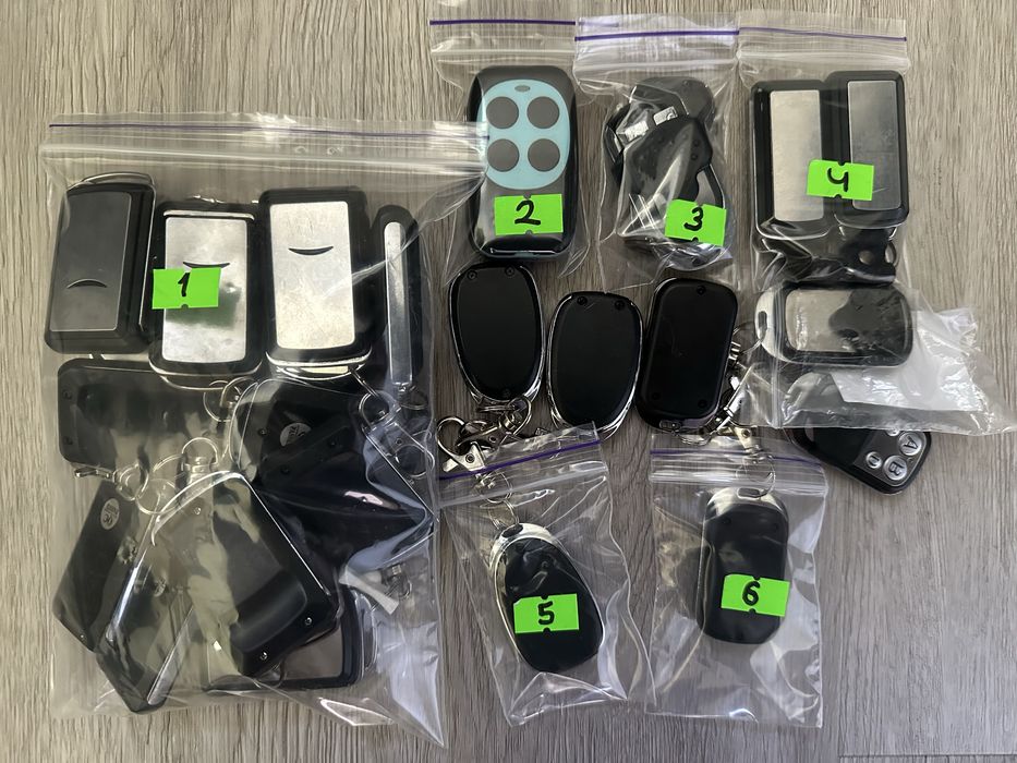 Пульти для воріт та ролетів,різні,розпродаж по 100 грн/шт