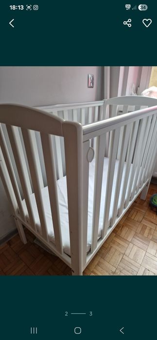 Nowe ŁÓŻECZKO Dostawka 100X50