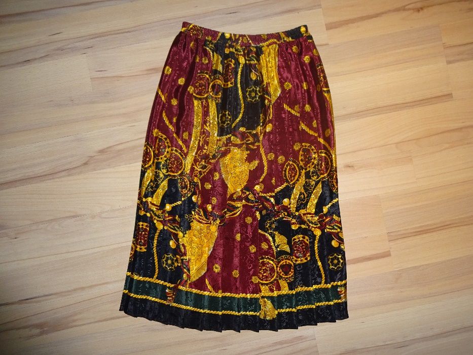 C&A Canda - okazja: LUKSUSOWA modna plisowana spódnica NOWA wiskoza 38