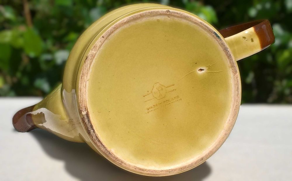 Dzbanek do herbaty fason Dana, porcelit Pruszków PRL