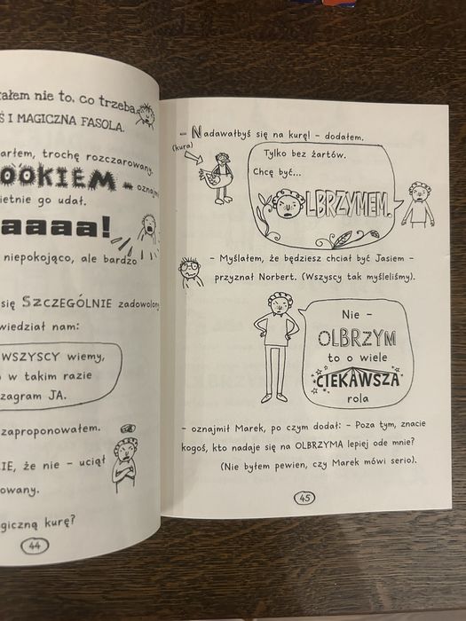 Książka-komiks Tomek Łebski „Jaki znowu potwór”?