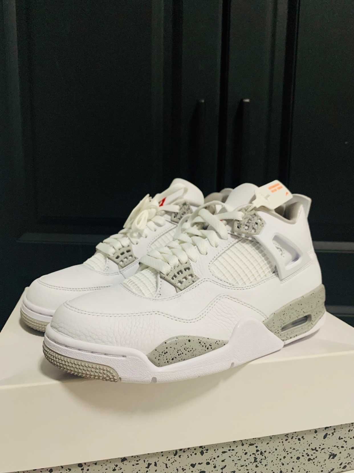 Jordan4Air4RetroWhite OreoUnisexTrampki R.42