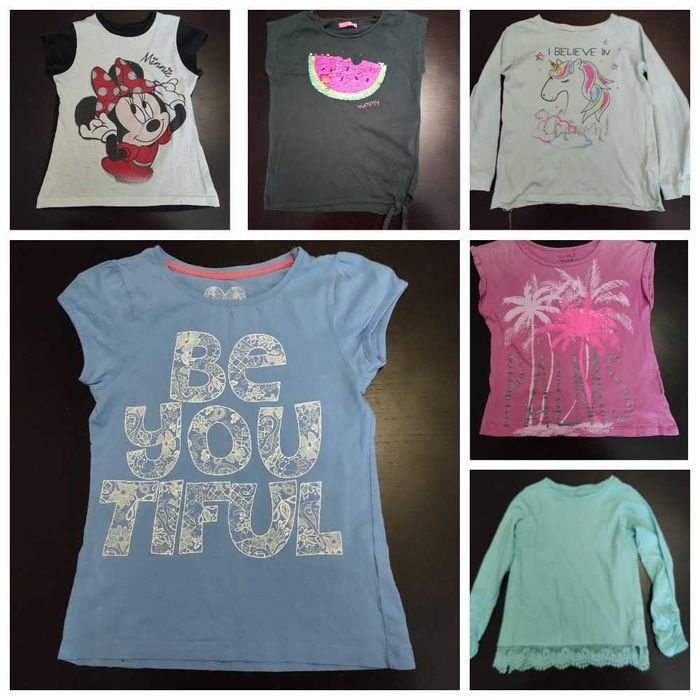 Регланы, футболки  Carters, Disney store, YD , Cool club на рост 134