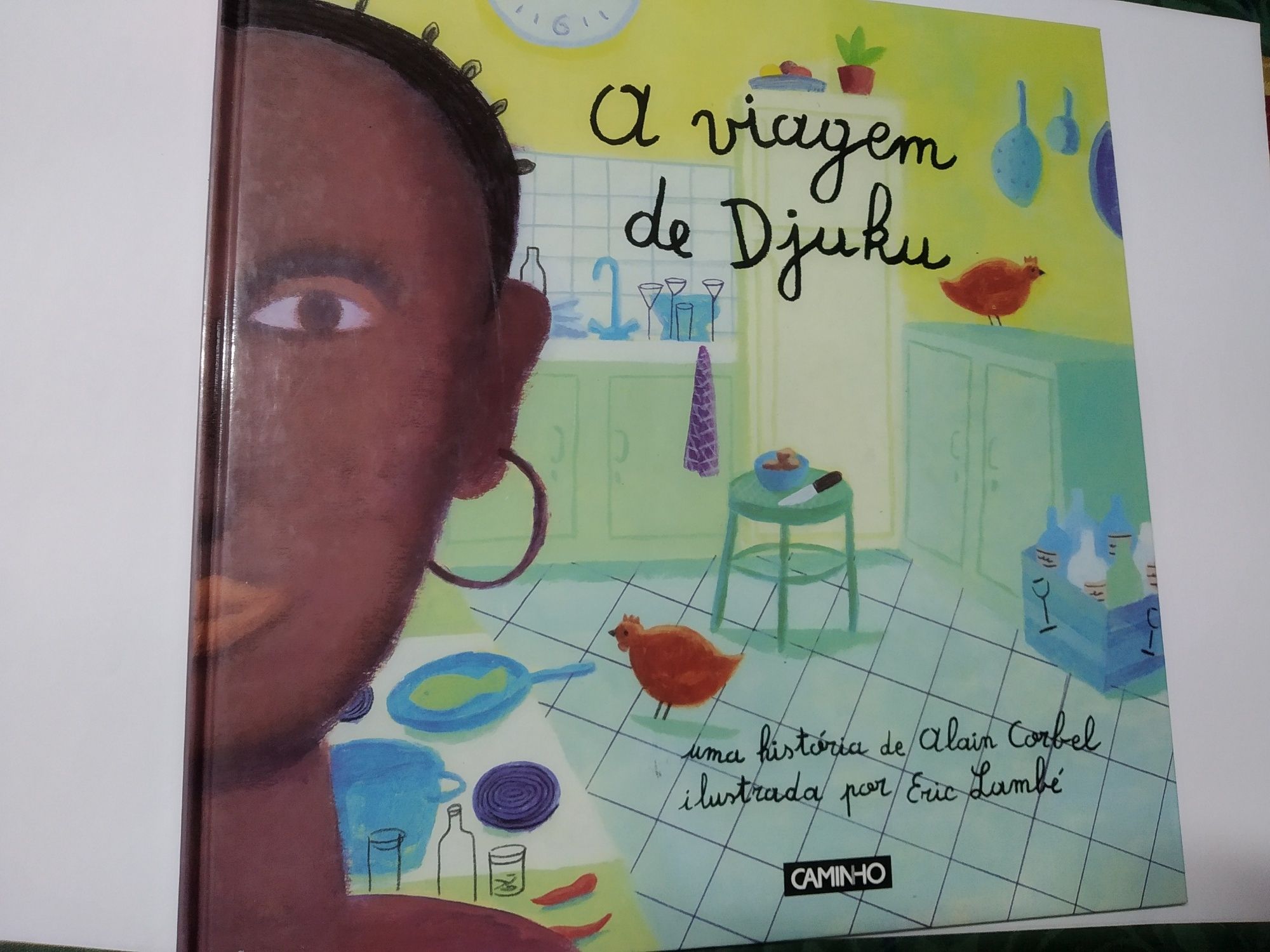 Livro "A viagem de Djuku" de Alain Corbel NOVO