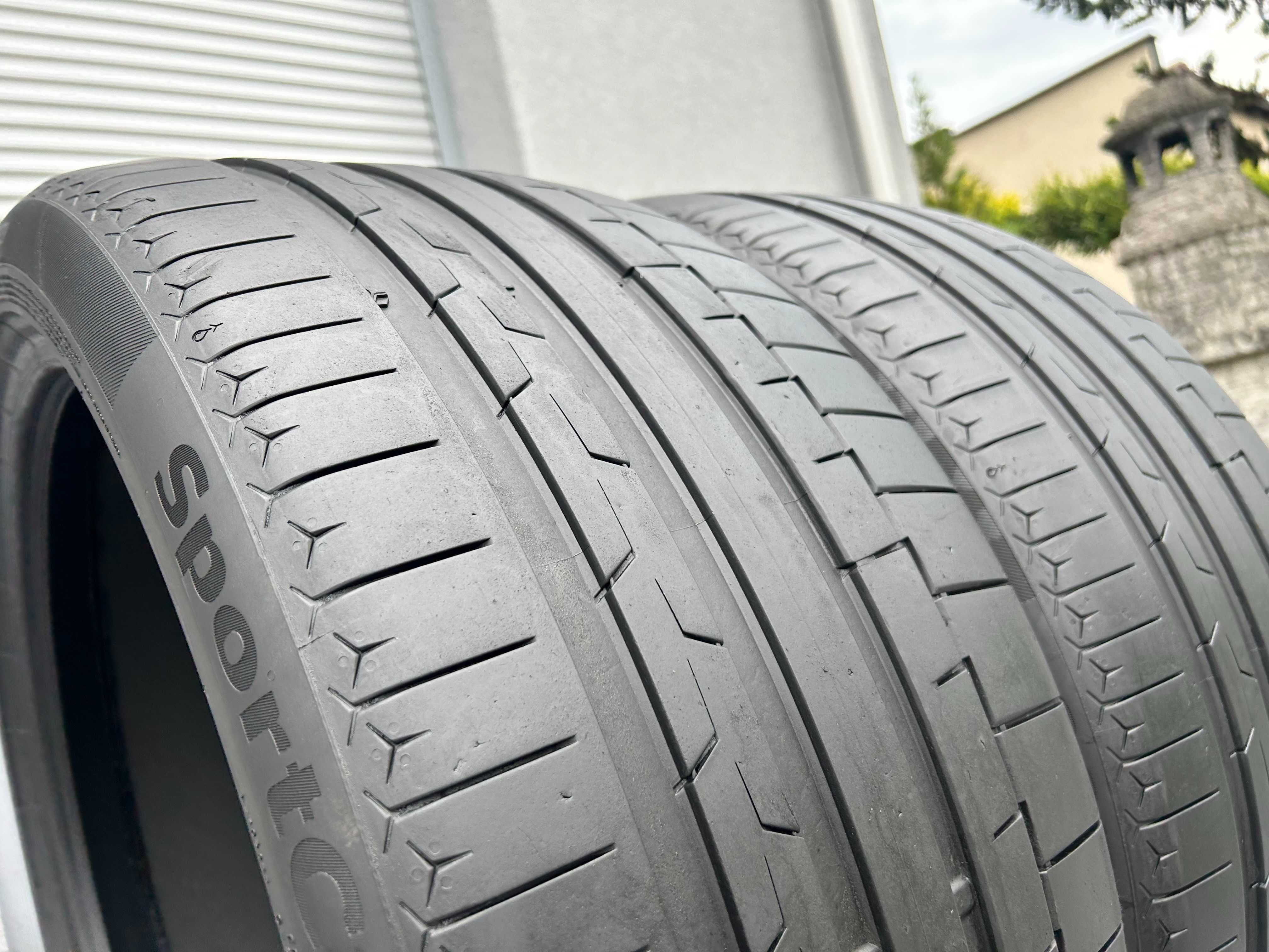 2szt letnie 285/35R23 Continental AUDI 6,2mm 2021r świetny stan! L3895