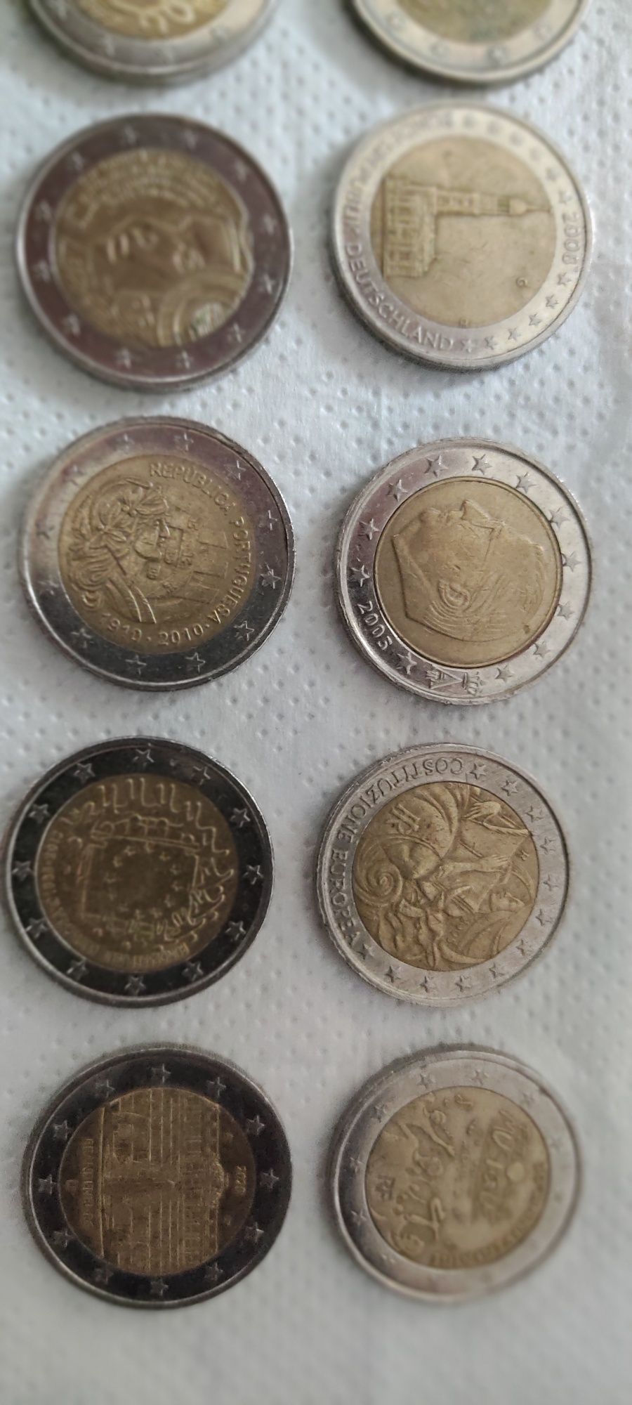 Moedas 2€ comemorativas