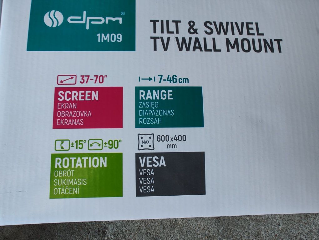 Uchwyt do telewizora 37-70"