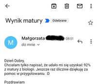 Korepetycje Z Biologii (70 zł/1.5h) / Matura 2025 / On-Line