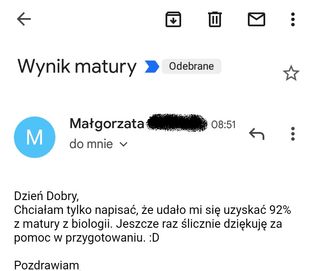 Korepetycje Z Biologii (70 zł/1.5h) / Matura 2025 / On-Line