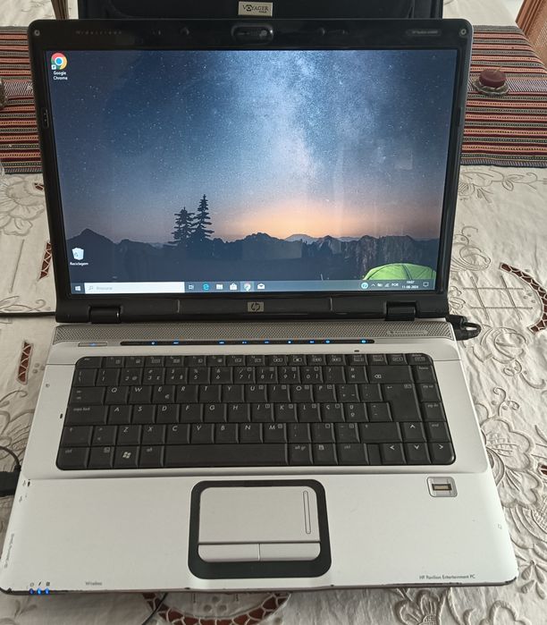 Portátil HP + impressora+saco