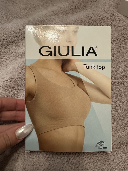 Жіночий безшовний топ, Giulia, топ, безшовна білизна