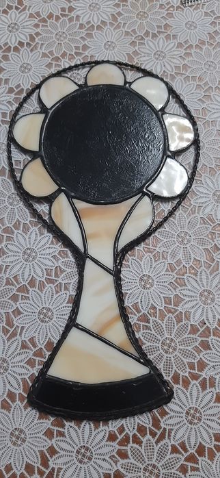 Espelho elaborado a mão - técnica vitral Tiffany