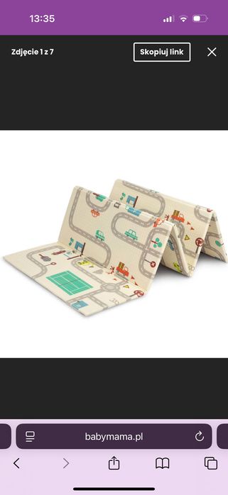 Mata wielofunkcyjna do zabawy samochody ToyZ